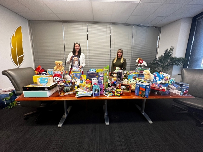 Photo of Toy Drive for Operation Backpack with Volunteers of America